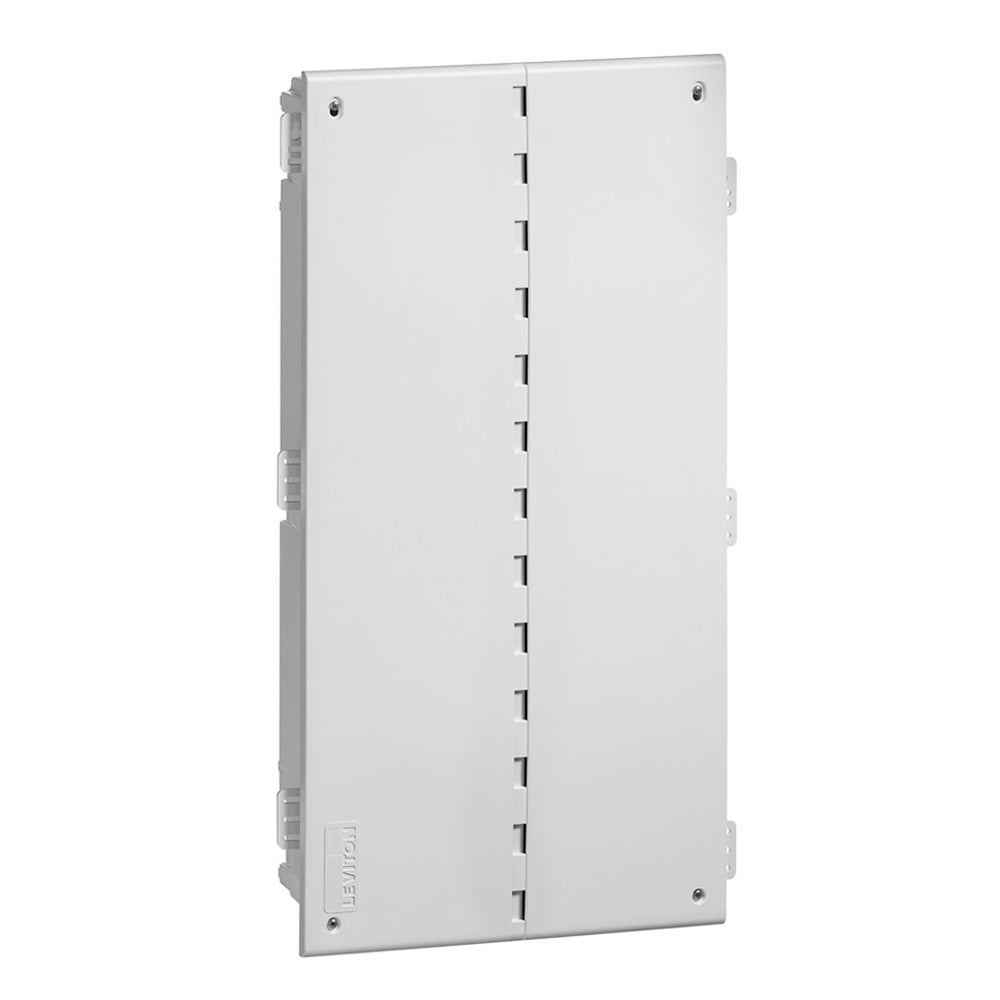 Leviton 49605-28W | 28" Wireless Structured Media Enclosure with Vented Cover, Plastic, White