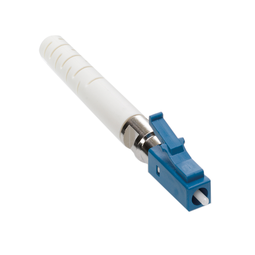 Leviton 49990-SL2 | Fast-Cure LC Fiber Optic Connector (Blue), OS2 (Singlemode), for 2mm or 3mm application