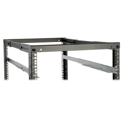 Tripp-Lite 4POSTRAILKIT1U | 4-Post 1U Universal Adjustable Rack-Mount Shelf Kit