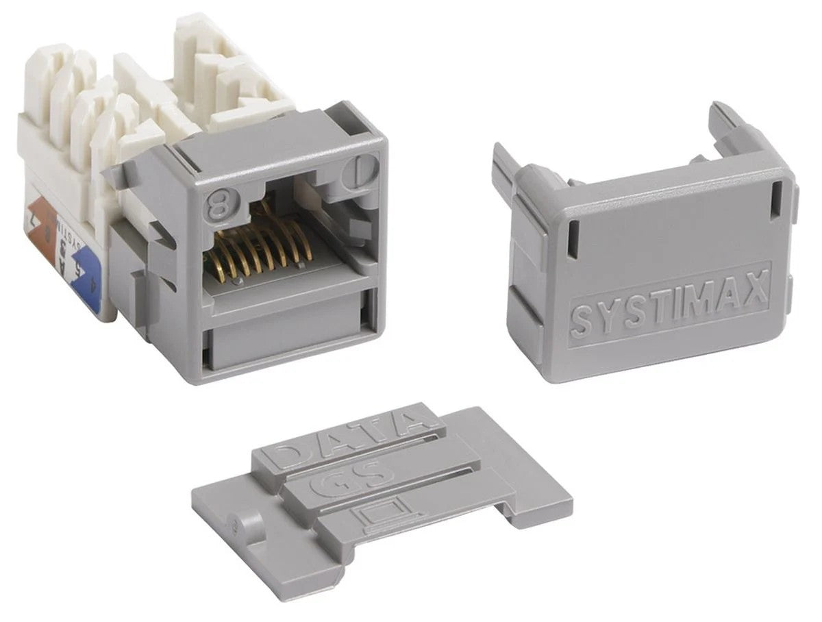 Commscope MGS400-270 | GigaSPEED XL MGS400 Series Category 6 U/UTP Information Outlet, gray