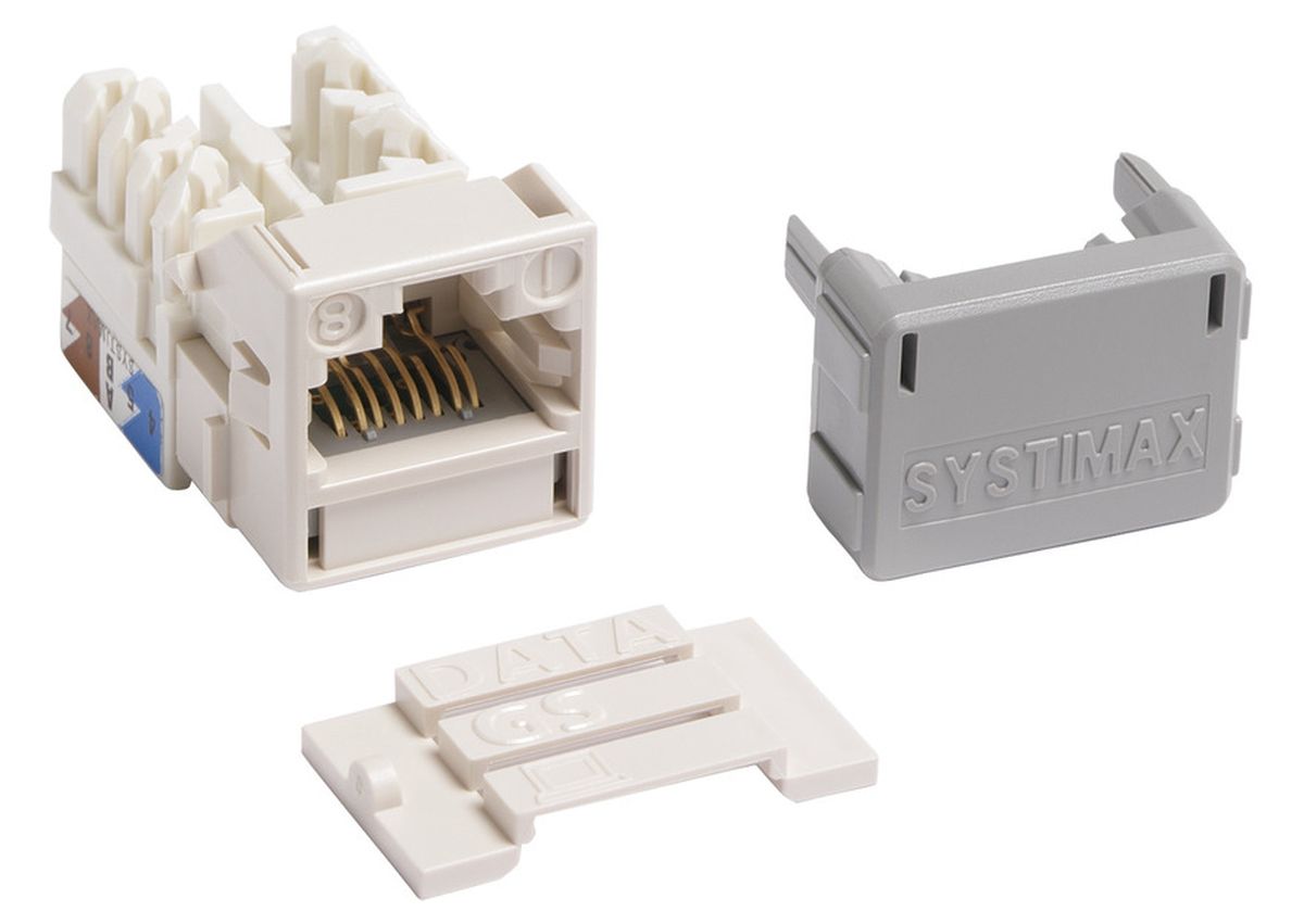 Commscope MGS400-215 | GigaSPEED XL MGS400 Series Category 6 U/UTP Information Outlet, cream