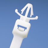 Panduit PLWP2SA-D | Pan-Ty Wing Push Mount Cable Tie, PA6.6, 7.7"L, 50lb, PK500