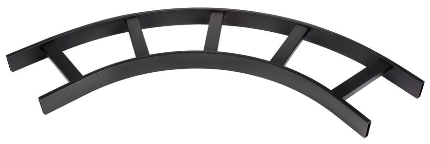 Commscope CR90FCB-6W | Cable Runway, 90° radius flat corner bend, 6 inch (152 mm) W, black