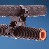 Panduit TM2PWH25-M | Cable Tie Mount, Natural, PA 6.6, Push Barb, 0.71x0.61", PK1000