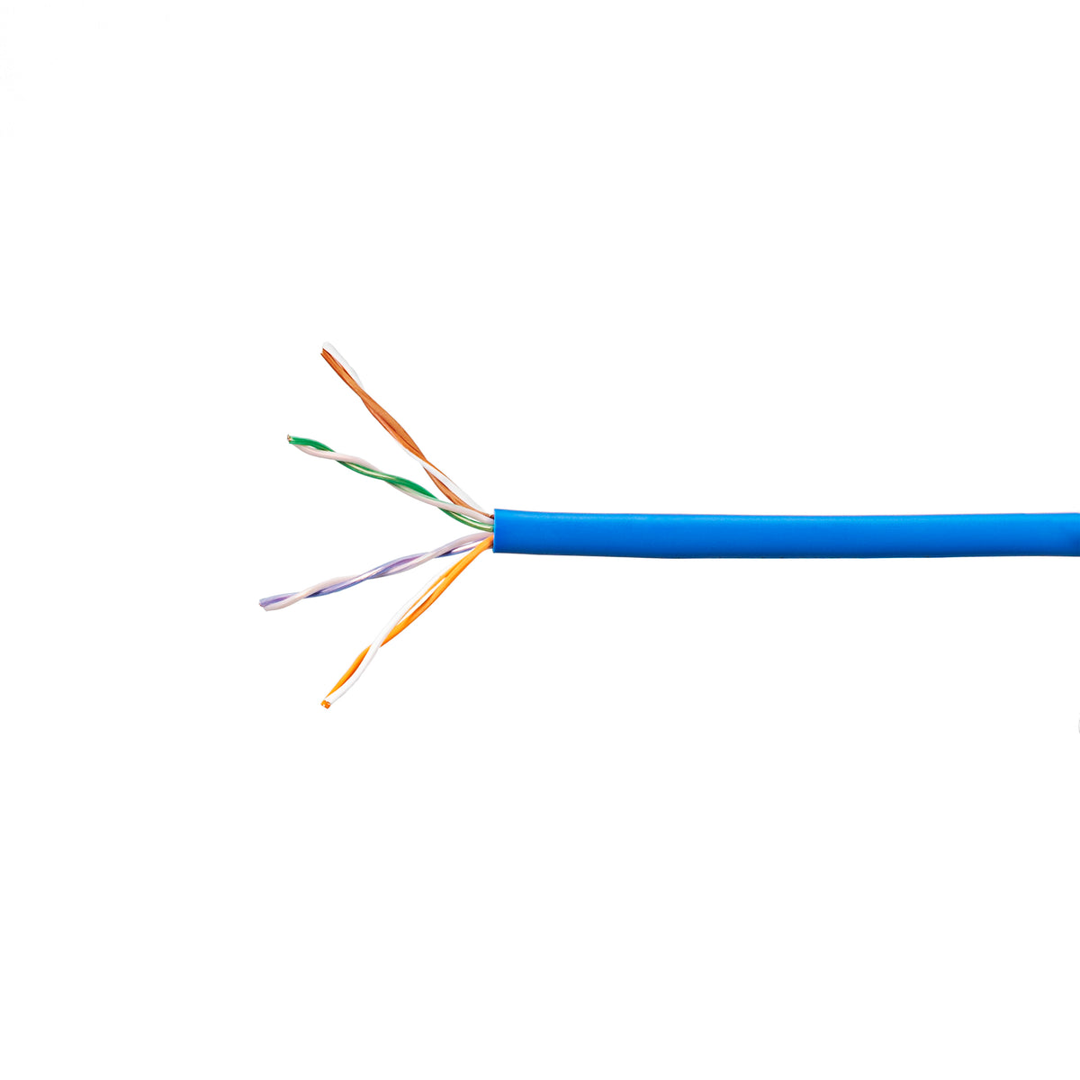 Commscope CS27R BLU C5E 4/24 U/UTP CPK 1KFT | ETL Verified Category 5e U/UTP Cable, non-plenum, blue jacket, 4 pair count, 1000 ft (305 m) length, CommPak