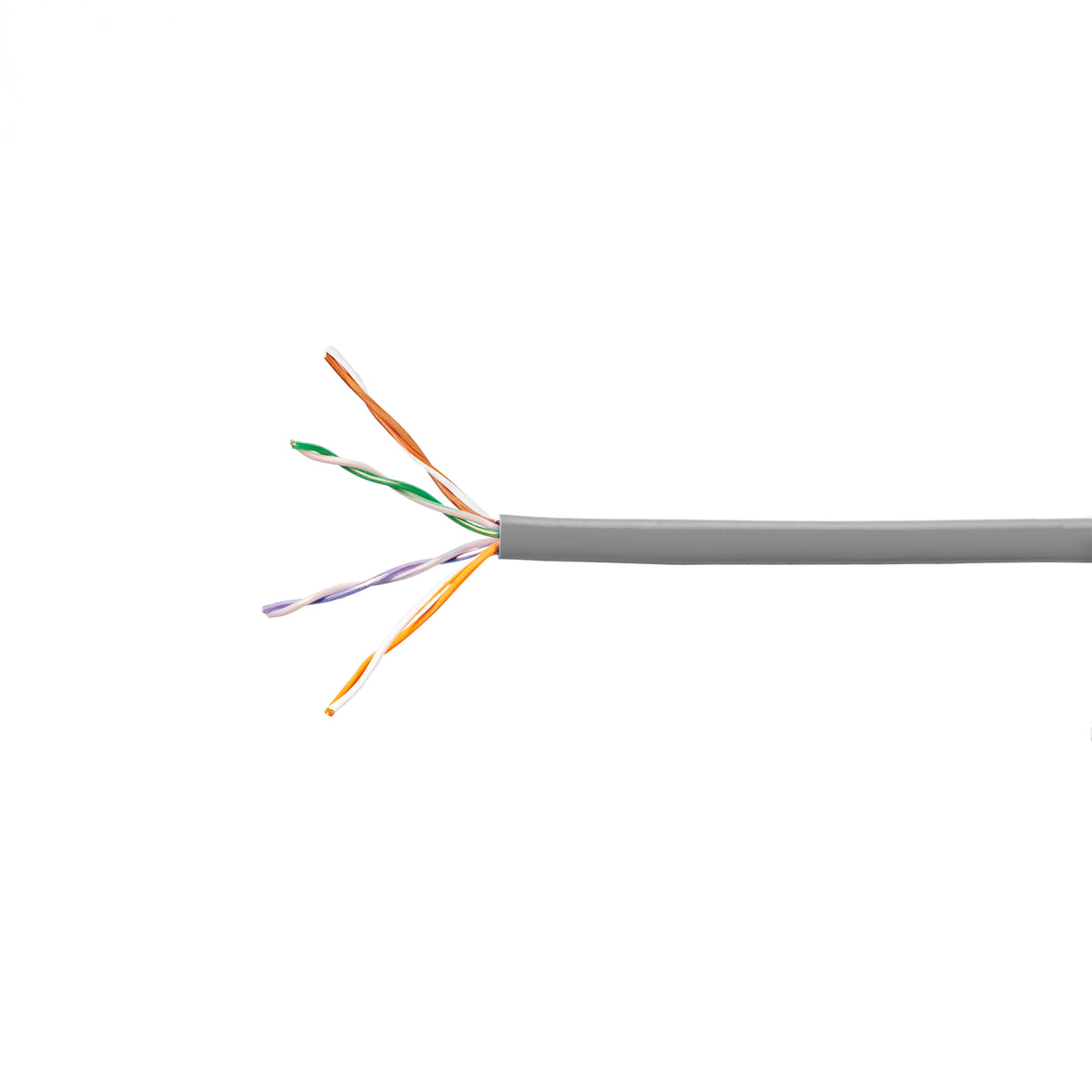 Commscope CS27P GRY C5E 4/24 U/UTP CPK 1KFT | ETL Verified Category 5e U/UTP Cable, plenum, gray jacket, 4 pair count, 1000 ft (305 m) length, CommPak