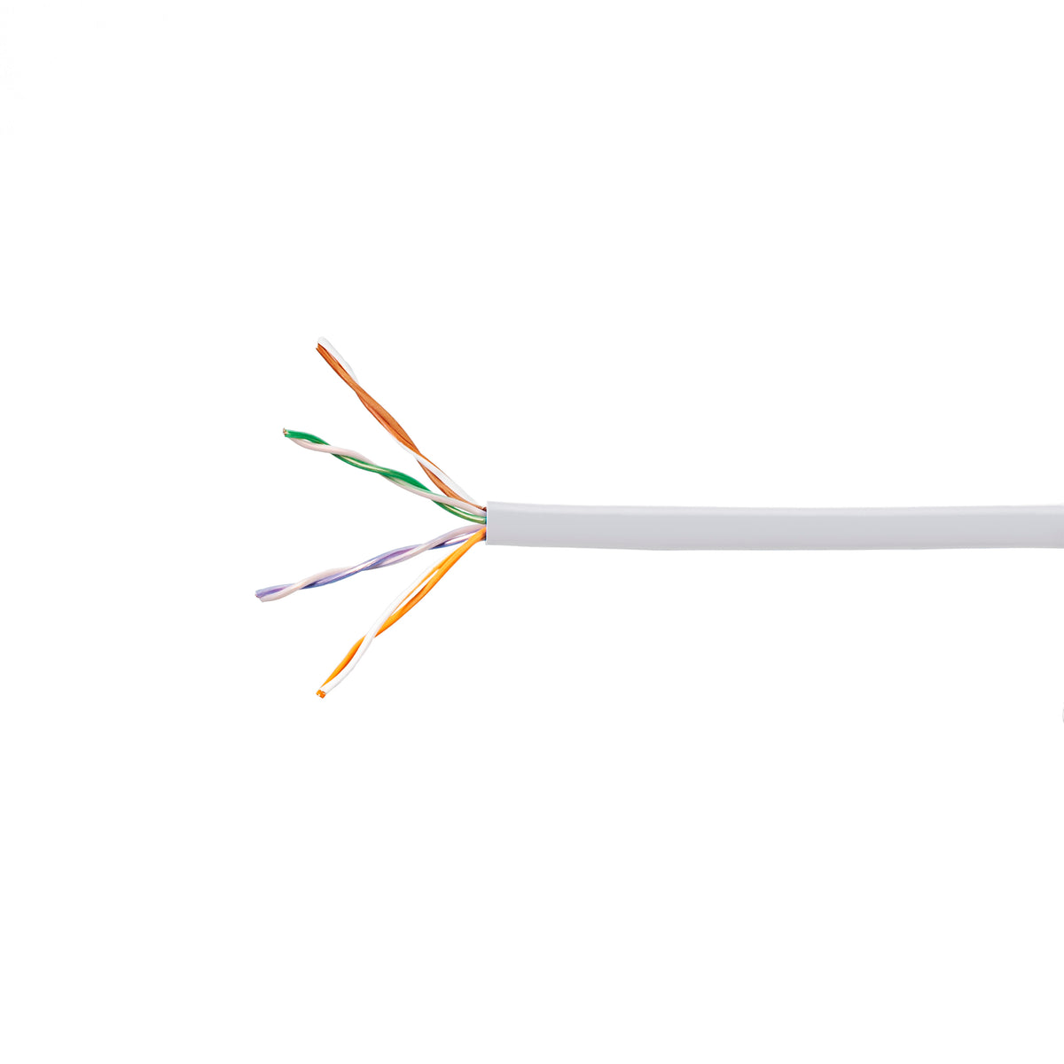 Commscope CS24P WHT C5E 4/24 U/UTP CPK 1KFT | ETL Verified Category 5e U/UTP Cable, plenum, white jacket, 4 pair count, 1000 ft (305 m) length, CommPak