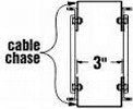 Middle Atlantic 5CC43 | Cable Chase, 43 RU, 20"D