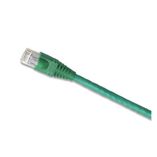 Leviton 5G460-10G | GigaMax 5e Standard Patch Cord, Cat 5e, 10-foot, Green