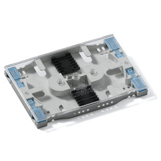 Leviton T5PLS-24F | Injection Molded High Density Splice Tray, Heat Shrink style (accepts standard sleeves), up to 24 fiber splicing