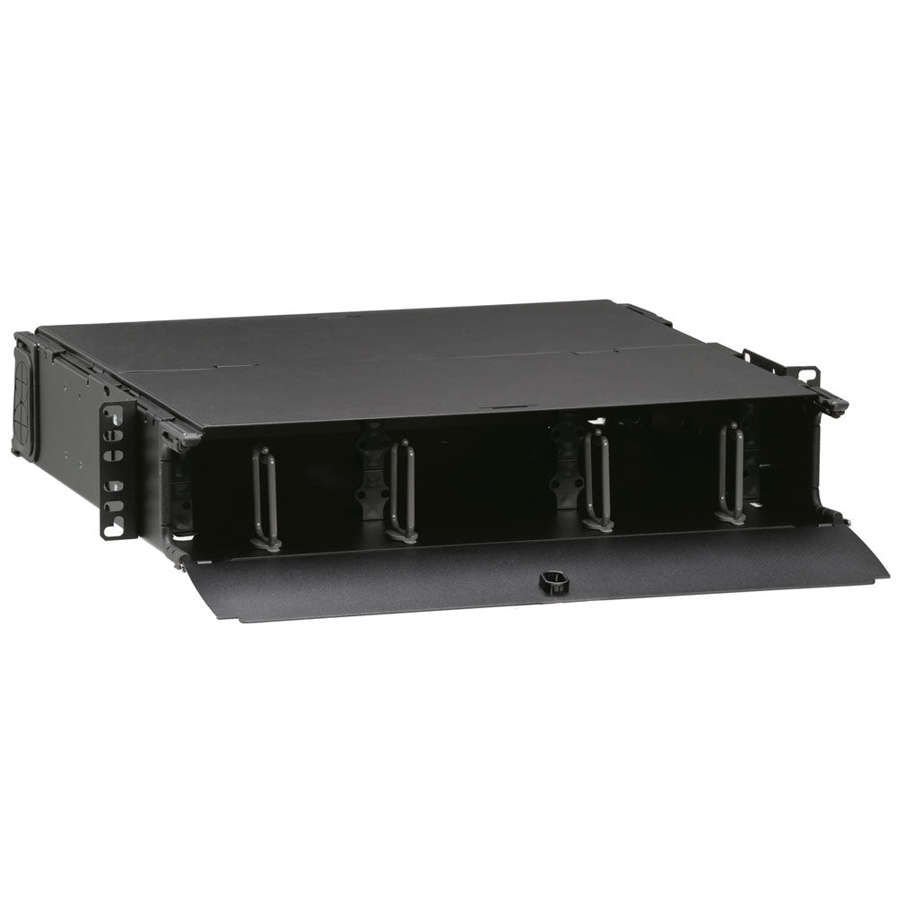Leviton 5R2UM-F06 | Opt-X 1000i SDX 2RU Distribution and Splice Enclosure, empty (no sliding tray)