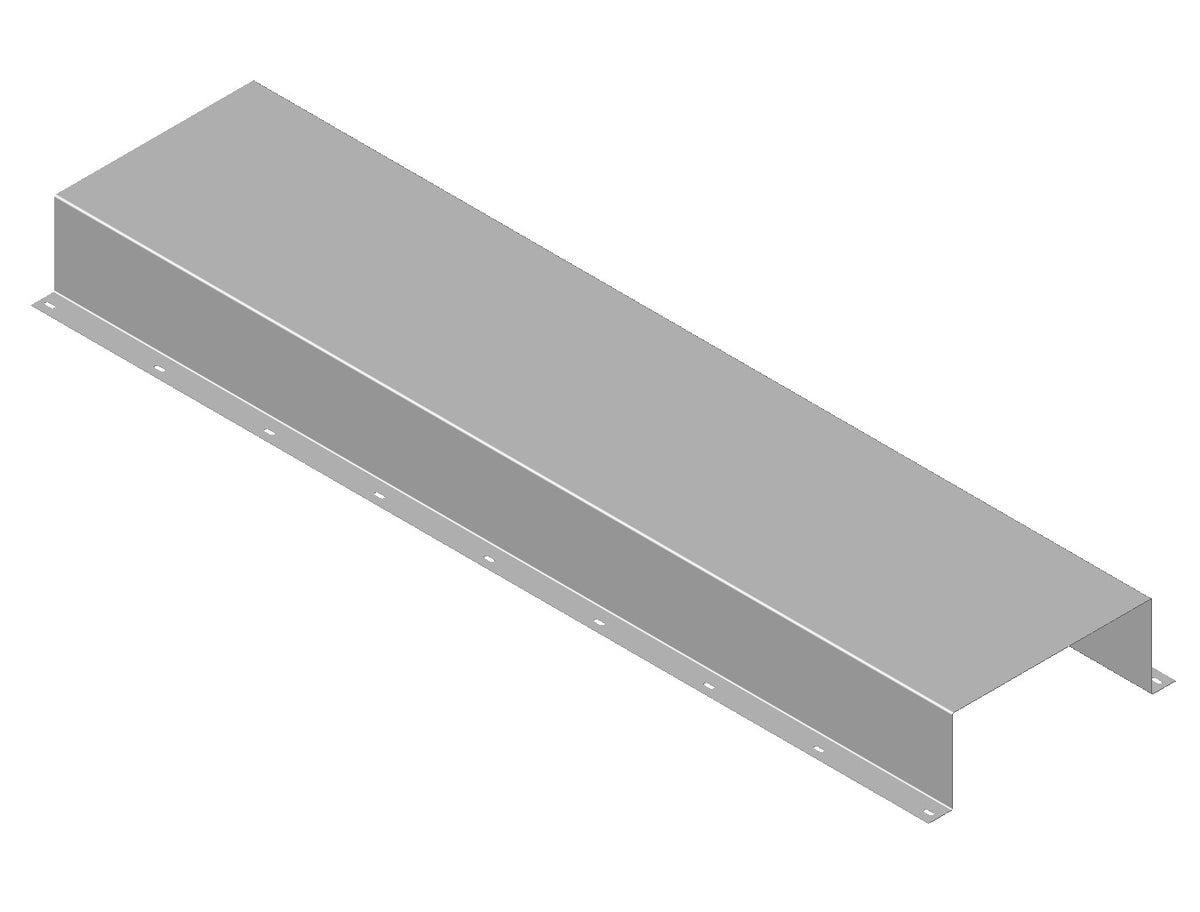 Commscope WC-SC8D | Z-bracket, Wall Coaxial Cable Support Covers for SnapStak Snap-in Hangers, 12 coaxial cable runs