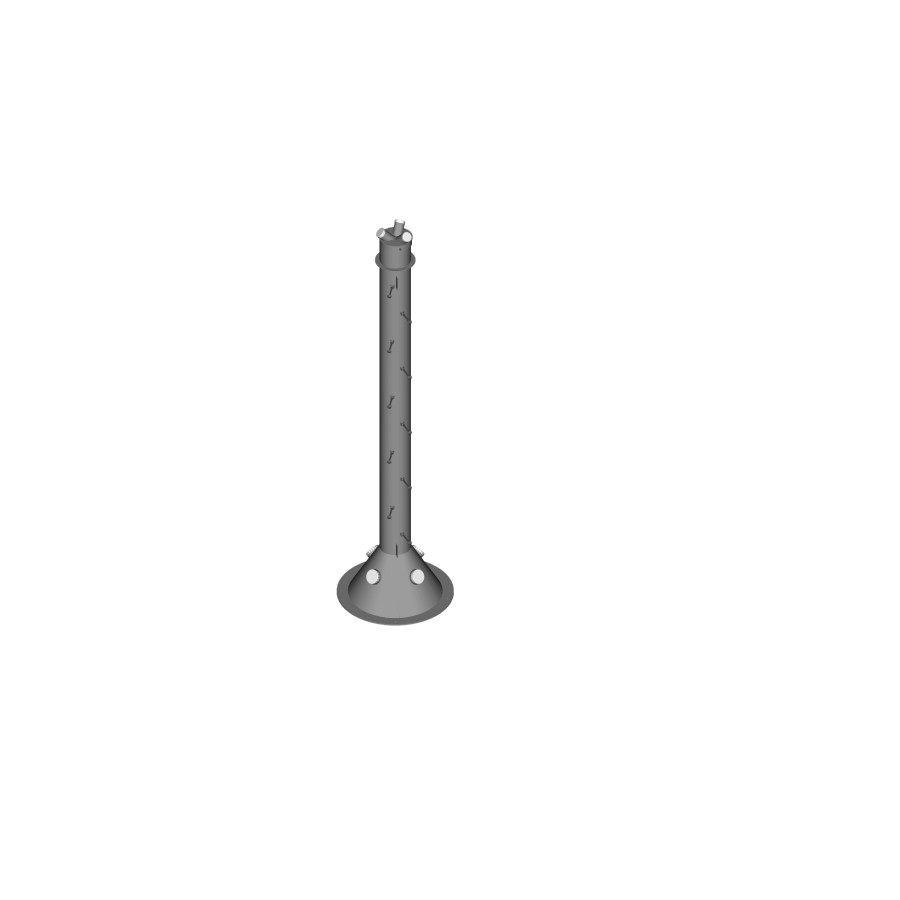 Commscope WT-MMP | Mini Monopole for Stackable Pod Mount Assembly, 12 ft