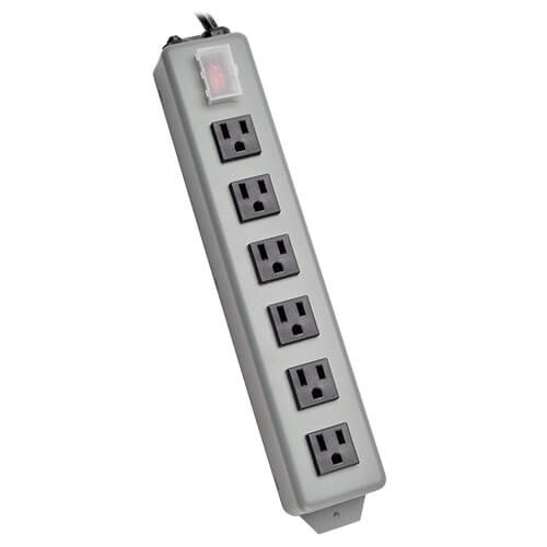 Tripp-Lite 6SP | Tripp Lite Waber Industrial Power Strip, 6-Outlet, 6 ft. (1.83 m) Cord