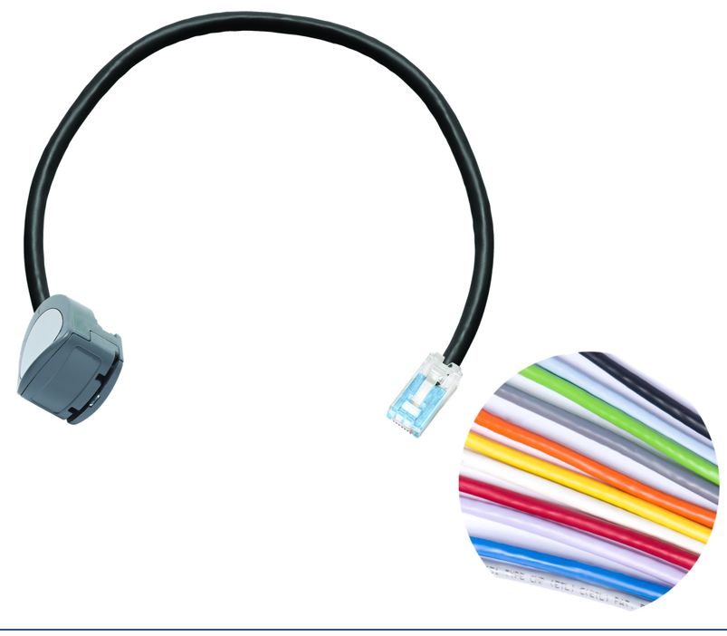 Commscope CPCFSX2-0BF010 | Jacket Color - Lilac | Cord Length - 10 Ft