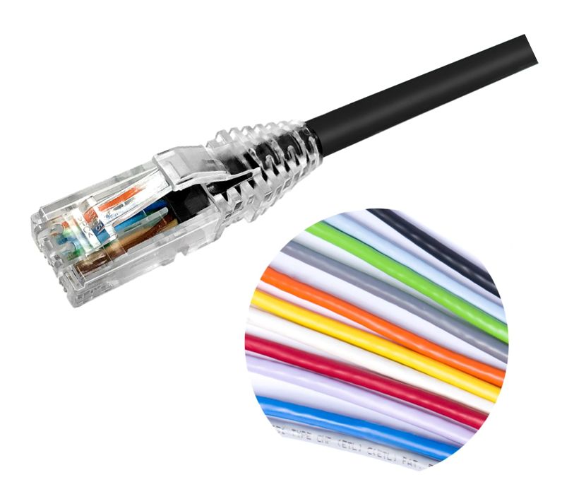 Commscope CO155D2-06F010 | Jacket Color - Orange | Cord Length - 10 Ft