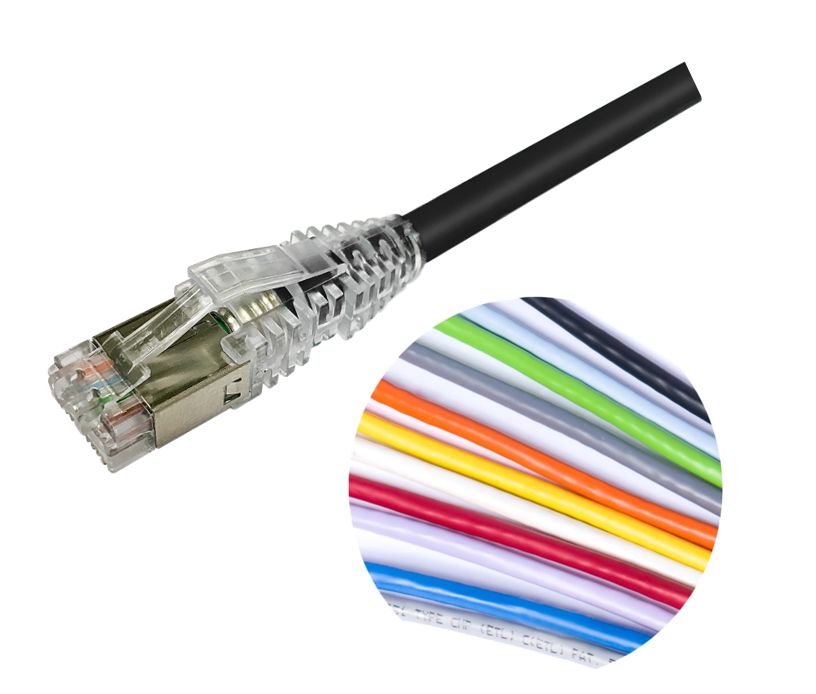 Commscope CA111H2-07F005 | Jacket Color - Red | Cord Length - 5 Ft