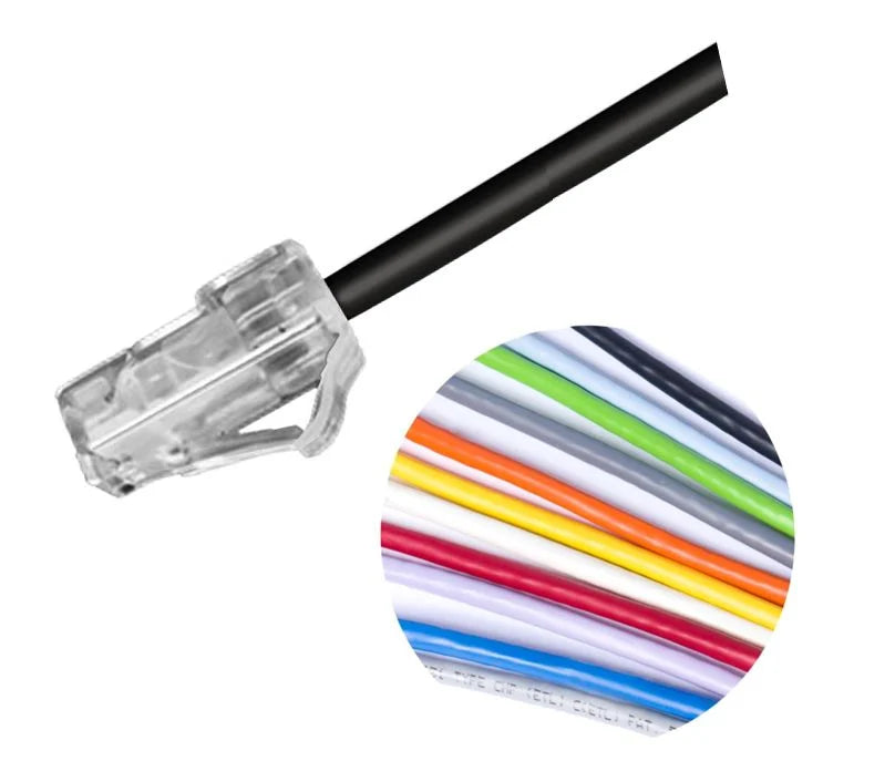 Commscope CO166S2-08F021 | Jacket Color - White | Cord Length - 21 Ft