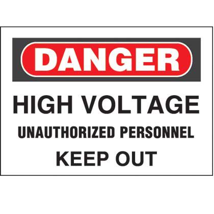 Panduit PAS1420D75 | Safety Sign | UPC - 07498358728