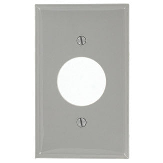 Leviton Manufacturing Co 80704 | 1-Gang Single 1.406 Outlet/Receptacle, Standard Size, Thermoplastic Nylon, Brown