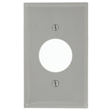 Leviton Manufacturing Co 80704 | 1-Gang Single 1.406 Outlet/Receptacle, Standard Size, Thermoplastic Nylon, Brown