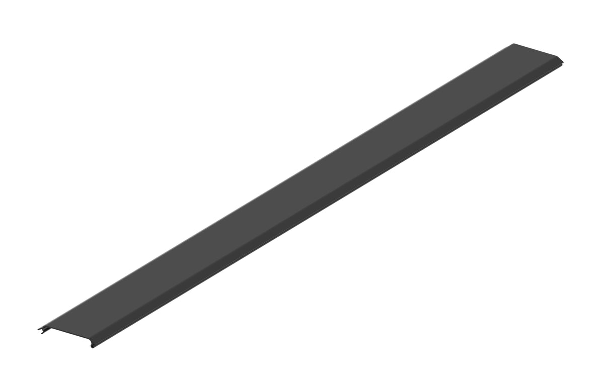 Commscope FGSB-MSNC-B/G | FiberGuide Hinged Cover Kit for Horizontal Straight Section, 2x6in, 4x6in, Black
