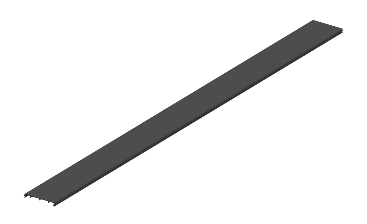Commscope FGSB-MSSC-B/G | FiberGuide Snap-on Cover Kit for Horizontal Straight Section, 2x6in, 4x6in, Black