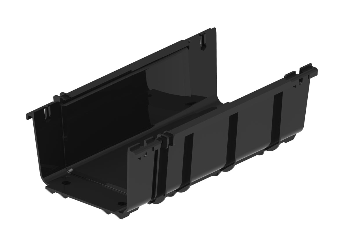 Commscope FGSB-MVAR-A | FiberGuide Expandable Straight Section, 4x4in, Black