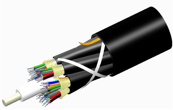 Commscope P036DS8WFMUBK | TeraSPEED Plenum Distribution Cable, 36 fiber multi-unit with 12 fiber subunits