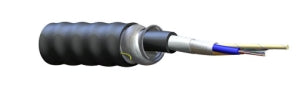 Corning 024ESF-T4101DA1 | FREEDM LST Loose Tube, Gel-Free, Interlocking Armored Cable, Riser