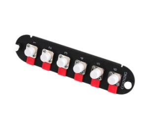 Corning CCH-CP06-21 | Closet Connector Housing (CCH) Panel, FC Adapters