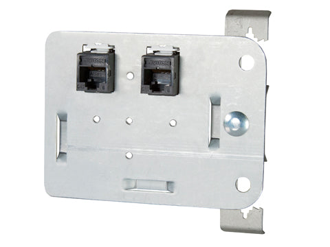 Leviton 49223-CBC | QuickPort In-Ceiling Bracket with Drop Ceiling Clip