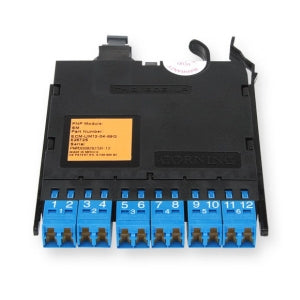 Corning ECM-UM12-04-89G | Pretium Edge LC Duplex to MTP Insert Blue/Black Singlemode