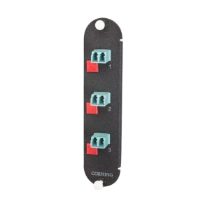 Corning CCH-CP06-E4 | Closet Connector Housing (CCH) Panel, LC Adapters