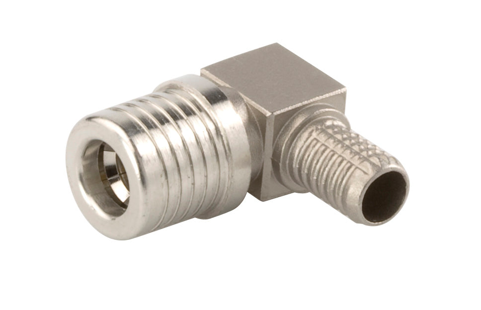 Commscope 240PQMR-C-CR | QMA Male Right Angle for CNT-240 braided cable