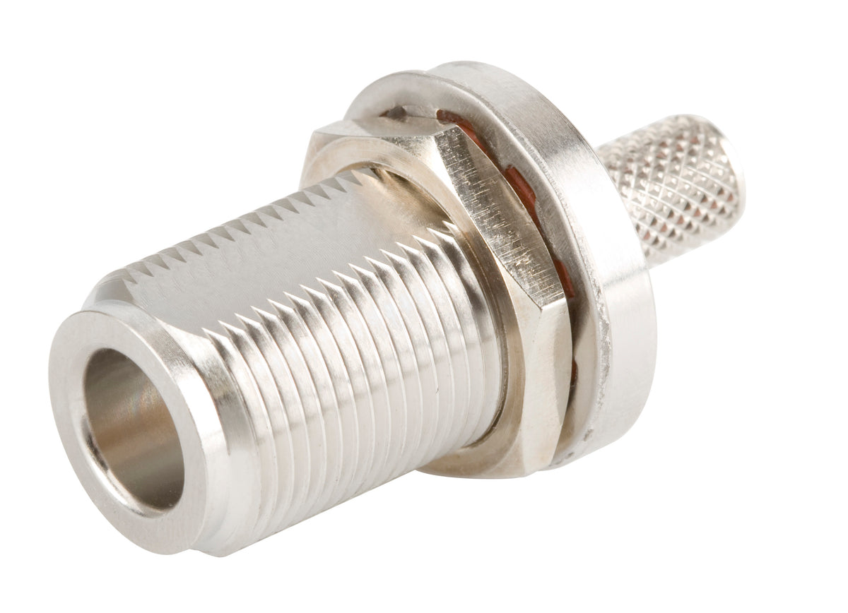Commscope 300APNF-BH-CR | Type N Female Bulkhead for CNT-300 braided cable