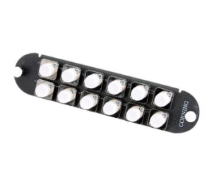 Corning CCH-CP12-11 | Closet Connector Housing (CCH) Panel, FC Adapters