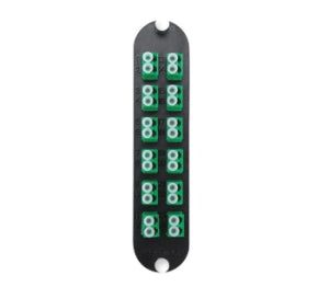 Corning CCH-CP24-KD | Closet Connector Housing (CCH) Panel, Keyed-Keyed LC Adapters