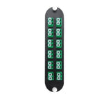 Corning CCH-CP24-KD | Closet Connector Housing (CCH) Panel, Keyed-Keyed LC Adapters