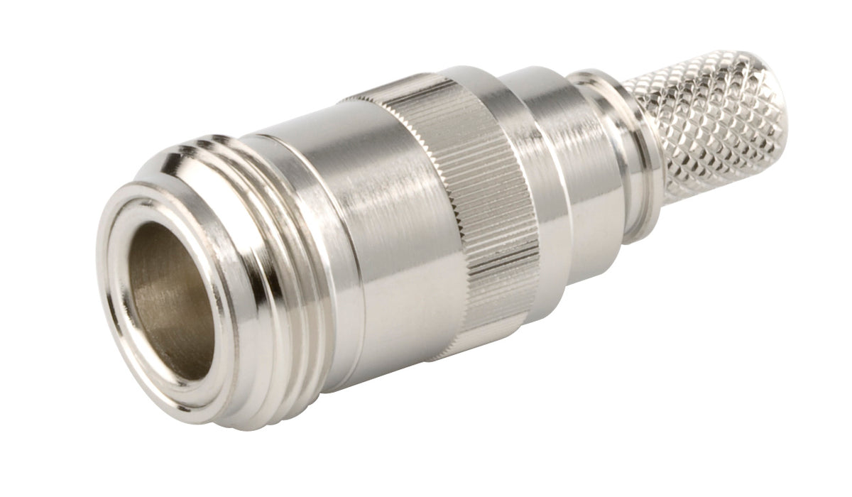 Commscope 300PNF-C-CR | Type N Female for CNT-300 braided cable