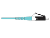 Corning 050502T5116002M | Fiber Optic Jumper, 2 F, LC Duplex to LC Duplex, Zipcord Cable, Riser, 1.6 mm legs