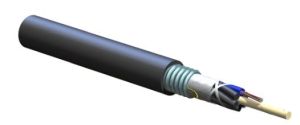 Corning 012TUC-T4180D20 | ALTOS Lite Loose Tube, Gel-Free, Single-Jacket, Single-Armored Cable