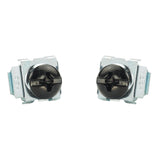 Panduit CNWSM5-C | M5 Cage Nuts and Screws, Steel, Black, 100pc.