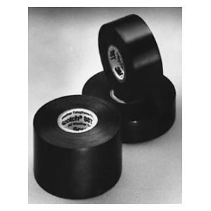 Corning 80611009236 | All Weather Telephone Vinyl Plastic Tape, Black, 1 in. x 36 ft.