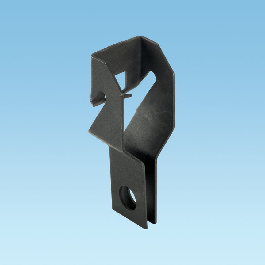 Panduit P122 | Z-Purlin Clip, 1/4 in Hole, PK100