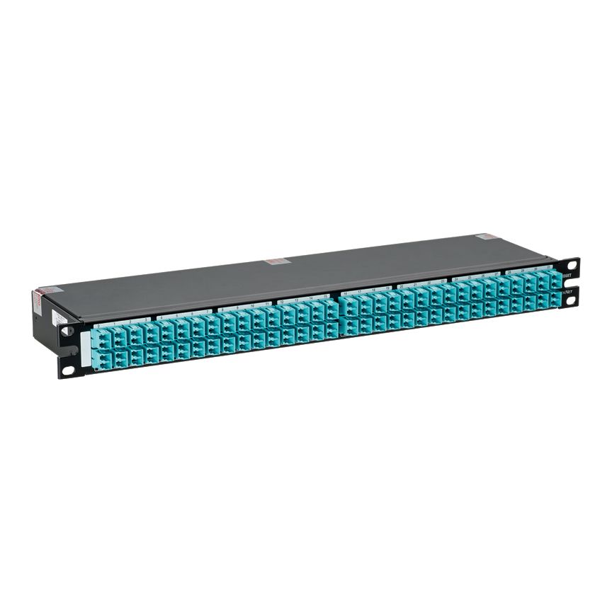 Panduit F1RBXN-1B08-10S | Quicknet High Density 8FMPO-LC Cassette OM3, 128F, Meth A Std IL Brocade