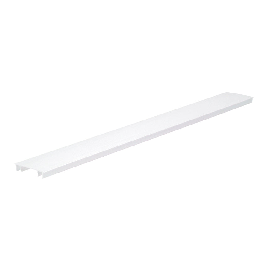 Panduit HC2LG6 | Panduct Hinged Cover, Lt Gray, PVC, 0.44"x72"x2.29", PK6