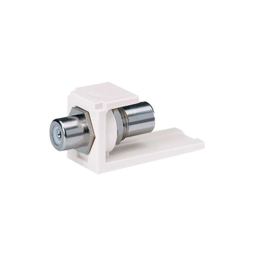 Panduit CMRPWIW | CouplerModule, RCA, PT, BU Insert, AW, EA