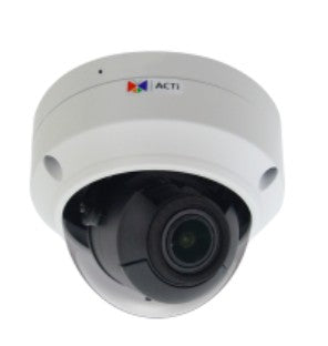 ACTi Z819 | 5MP Deep Learning AI 4.3x Outdoor Zoom Dome with IR LED 60m, WDR 130dB