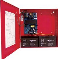 Altronix AL300ULXR | Power Supply Charger, Single Class 2 Output, 12/24VDC @ 2.5A, 115VAC, Red BC300 Enclosure